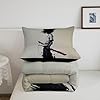 jejeloiu Kids Afro Samurai Comforter Set Twin Size Anime Bedding Set for Boys Girls Japanese Style Duvet Set Quilt Set,1 Comforter+ 1 Pillow Sham - Image 5