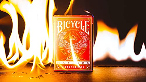 Mjm Bicycle Red Legacy Masters Playing Cards #TOP5