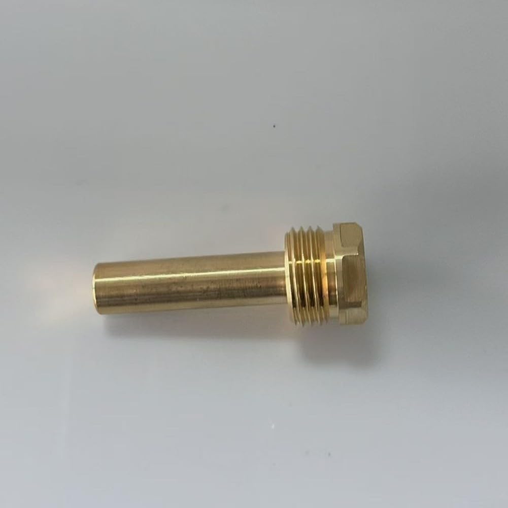 Manguito Termómetro Cobre 56mm 1/2BSP Industrial