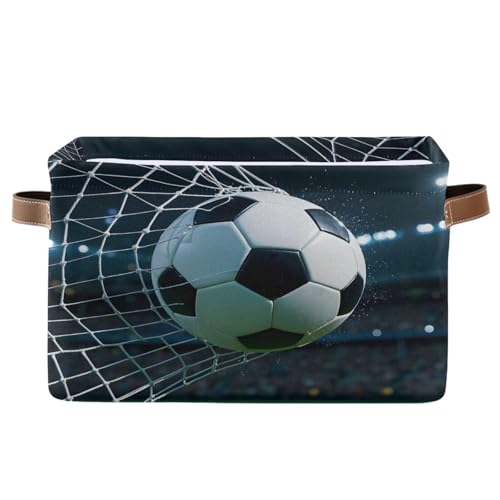 ALAZA Soccer Ball Storage Basket with Handles, 1 Pack