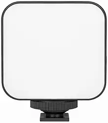 Iluminador Premium Luz LED Portátil Luz Fria 5600K Para Vídeos Fotos Maquiagem Lives Profissional Compacto Câmera Tripé AAA Flash Preenchimento Estúdio Criadores de Conteúdo Influencers