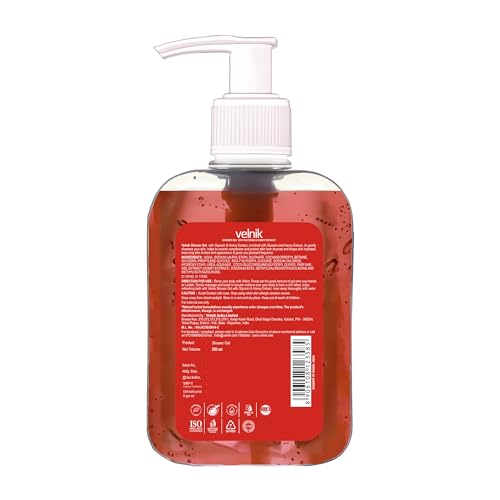 Image of Shower Gel With Honey and Glycerin Moisturising Body Wash,For Glowing skin,Gentle Cleansing Hydrates Refreshment Skin Body Wash for Women & Men Suitable for All Skin Types 250ml