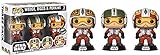 star wars wedge actor Licence officielle Pack 3 figurines POP ! Star Wars Pilots Wedge Biggs & Porkins Exclusive