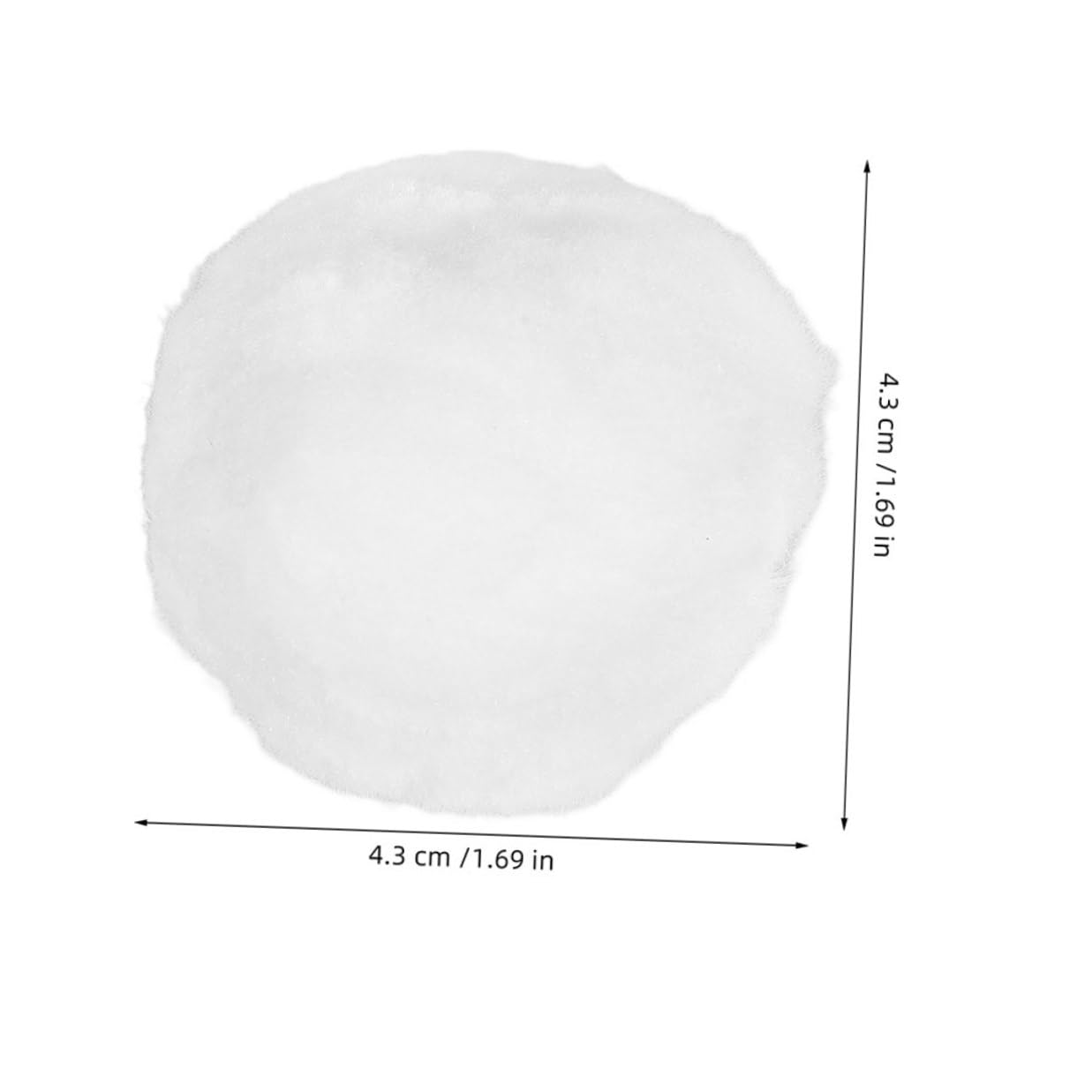 SUPVOX Palline Filtranti per Piscina in Fibra Professionale Bianco Sostituiscono Sabbia per Filtri Acqua Piscina Spa e Vasche Idromassaggio
