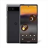 Google Pixel 6a smartphone 5G Android libre con c mara de 12 megap xeles y bater a de 24 horas de duraci n de color Carb n