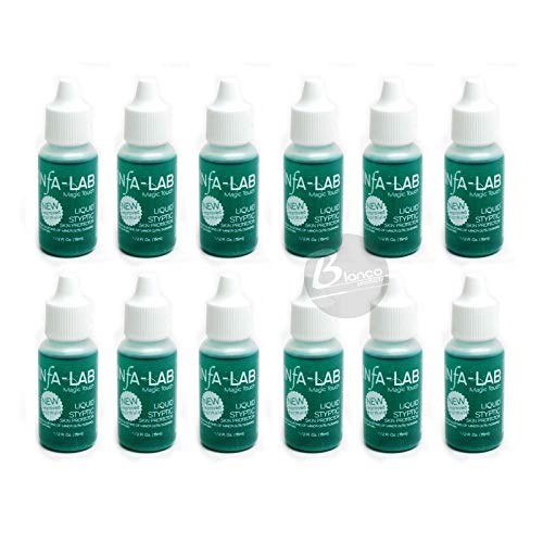 Infa-Lab MAGIC TOUCH Liquid Styptic 12 Skin Protector Stop Bleeding InfaLab Nail by Infalab