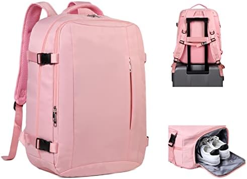 Designed for Easyjet Cabin Bag 45x36x20 Fit New Easyjet Underseat Bag Carry On Hand Luggage Women 32L Travel Backpack Cabin Size Men Lightweight Flight Bags Waterproof Rucksack for Hiking,USB Port