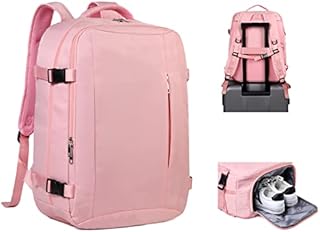 Designed for Easyjet Cabin Bag 45x36x20 Fit New Easyjet Underseat Bag Carry On Hand Luggage Women 32L Travel Backpack Cabin Size Men Lightweight Flight Bags Waterproof Rucksack for Hiking,USB Port