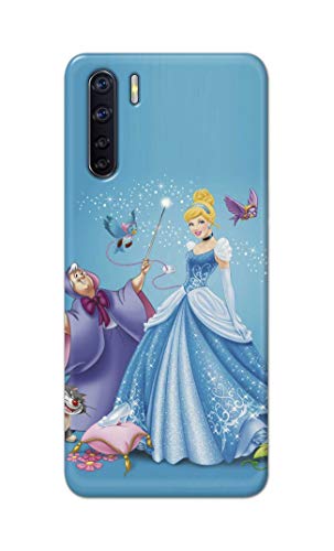 Image of Famous Cartoon Lady Character Hard Back Case Cover for Oppo F15 / Oppo A91 / Oppo F15s / Oppo Reno 3, CPH2001, CPH2021 Back Cover -(J5) VNS2224