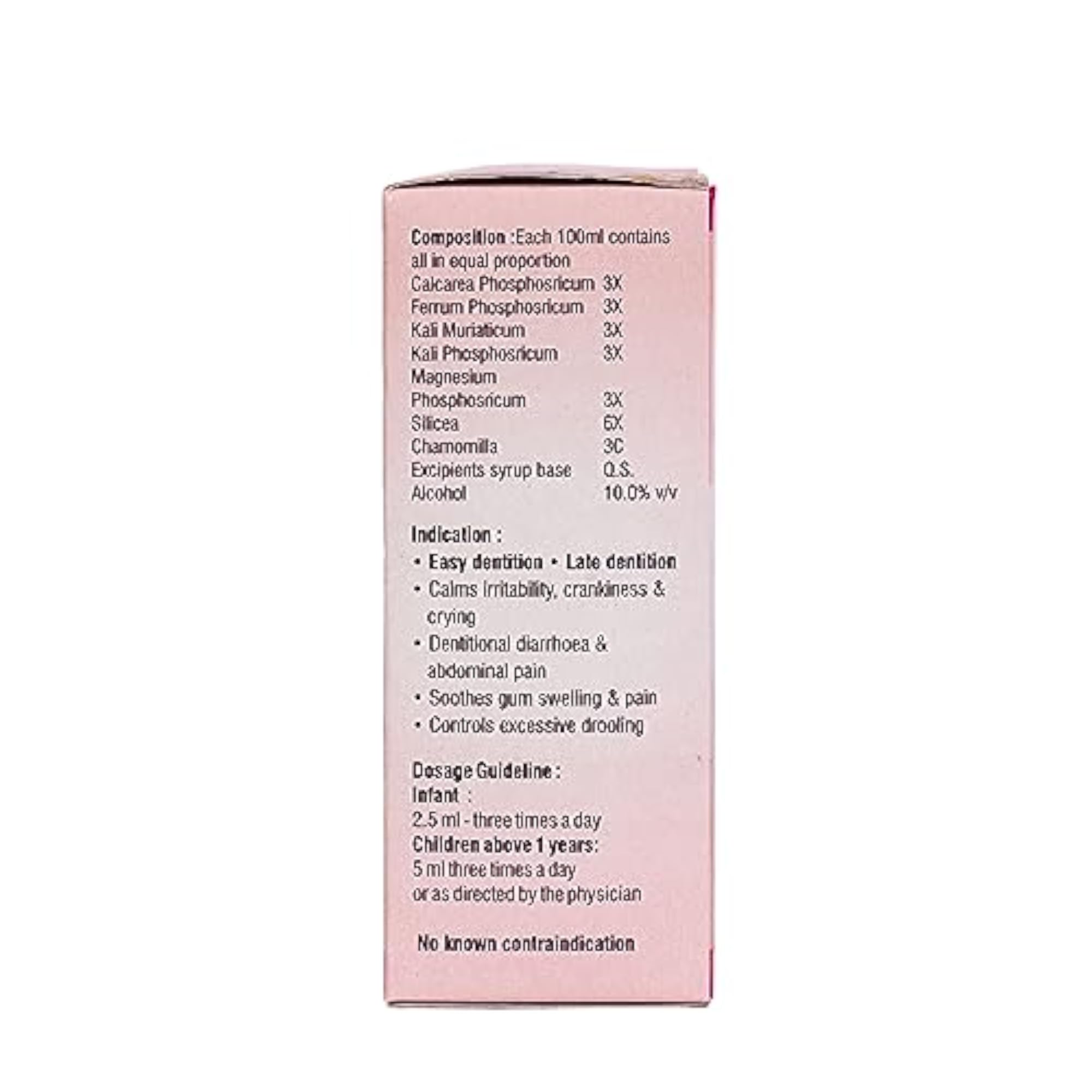 Dr Patel's Homeopathic Teethon Syrup, 3Pcs