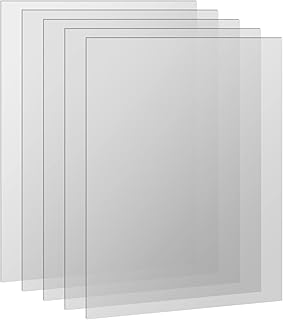 5PCS FEP Film 260x200x0.15mm for ANYCUBIC Photon Mono X, Mono X2, M3 Plus, ELEGOO Saturn, Saturn S, Saturn 4K, Phrozen Sonic Mighty 4K, Flashforge Foto 8.9 LCD 3D Printer, Resin Tank Fep Replacement