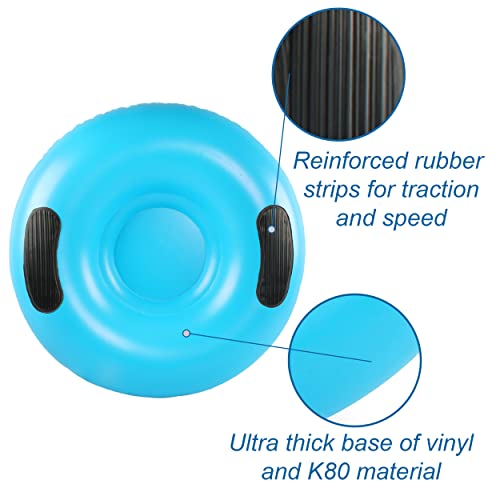 image for monsoon [Glider] Luxury Snow Tube for Sledding Heavy Duty Sleds with H