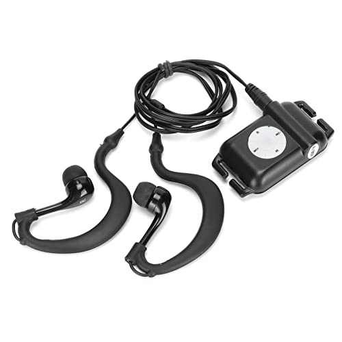 ZASCHMOY Reproductor MP3 Resistente Al Agua con Auriculares: Certificación IPx8 para Natación y Deportes Acuáticos, Almacenamiento de 4 GB, Reproducción de de, Batería de Larga Duración