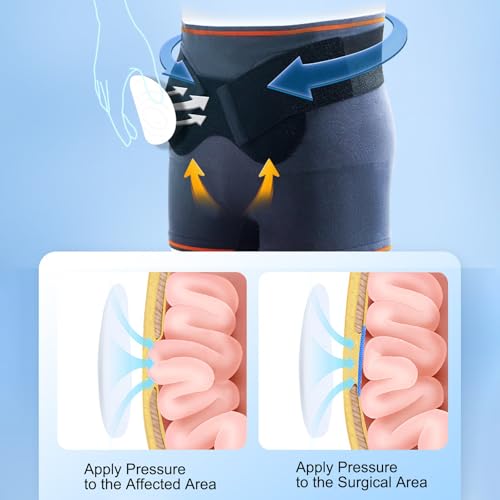 Faja para Hernia Inguinal para Hombre con Cinturón Ajustable, Talle Small miniatura 4
