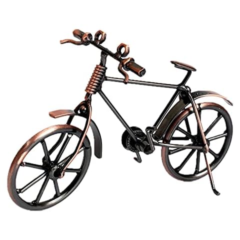 Adornos de Bicicleta de Arte de Metal Vintage Cover