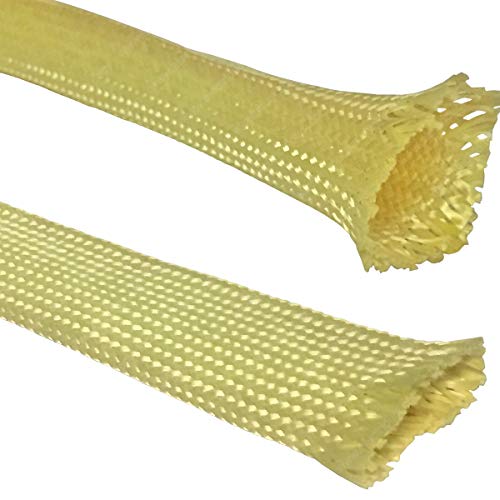1" Aramid Braided Sleeving - 100 Feet 1" Aramid Braided Sleeving - 100 Feet