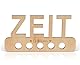 Giftota Zeit Schenken Gutschein Geburtstag Geldgeschenke Holz, Zeit Statt Zeug Gutschein Verpackung, Kreatives Geburtstagsgeschenk, Weihnachten Geldgeschenk