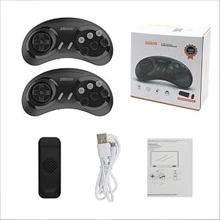 Retro Game Stick, 16 bit Retro Game Stick 4K with 2700 Classic Games, 2 Wireless Controllers, HDMI HD Output, Plug & Play Retro Games Console for Adults Kids