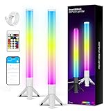 DAYBETTER 360° Smart LED Light Bars, TV Backlight with Music Sync and Scene Modes, RGB Light Bars with 16 Million Colors, 3 Modes Control, Mood Lighting, Gaming Light Bar for Room, Monitor, PC, Desk
