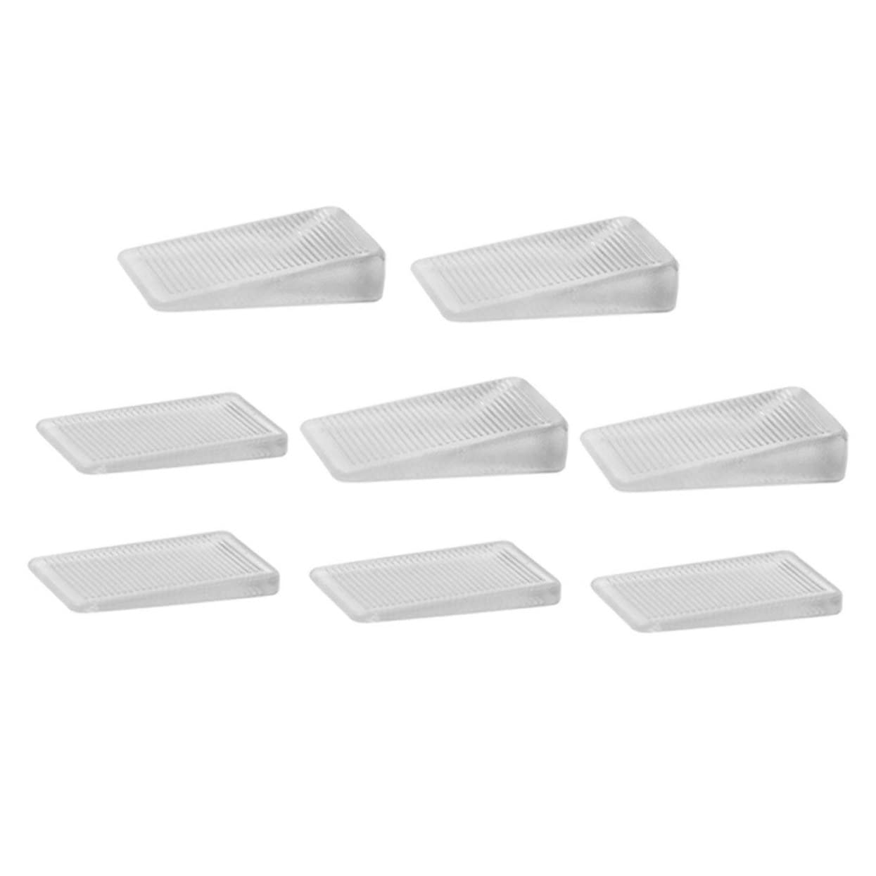 Gogogmee Door Shims Furniture Stopper Household Door Shims Non-Slip Textures Secure Leveling