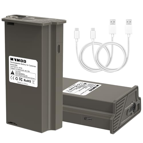 Reveal Lipo Lithium Rechargeable Battery 2 Pack, 6500mAh Trail Camera Lithium-ion Battery Compatible with Reveal Hunting Camera X Gen 3.0, X Gen 2.0, Pro 3.0, X Pro, X, XB, SK