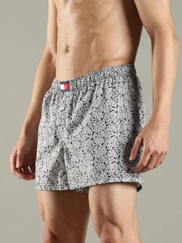 Image of Yellow Striped Mid Rise Boxer