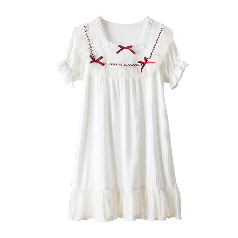 Camicia da Notte vittoriana delle Ragazze, Vestiti da Notte della Principessa del Vestito da Sonno dei Bambini per la Ragazza 3-12 Anni