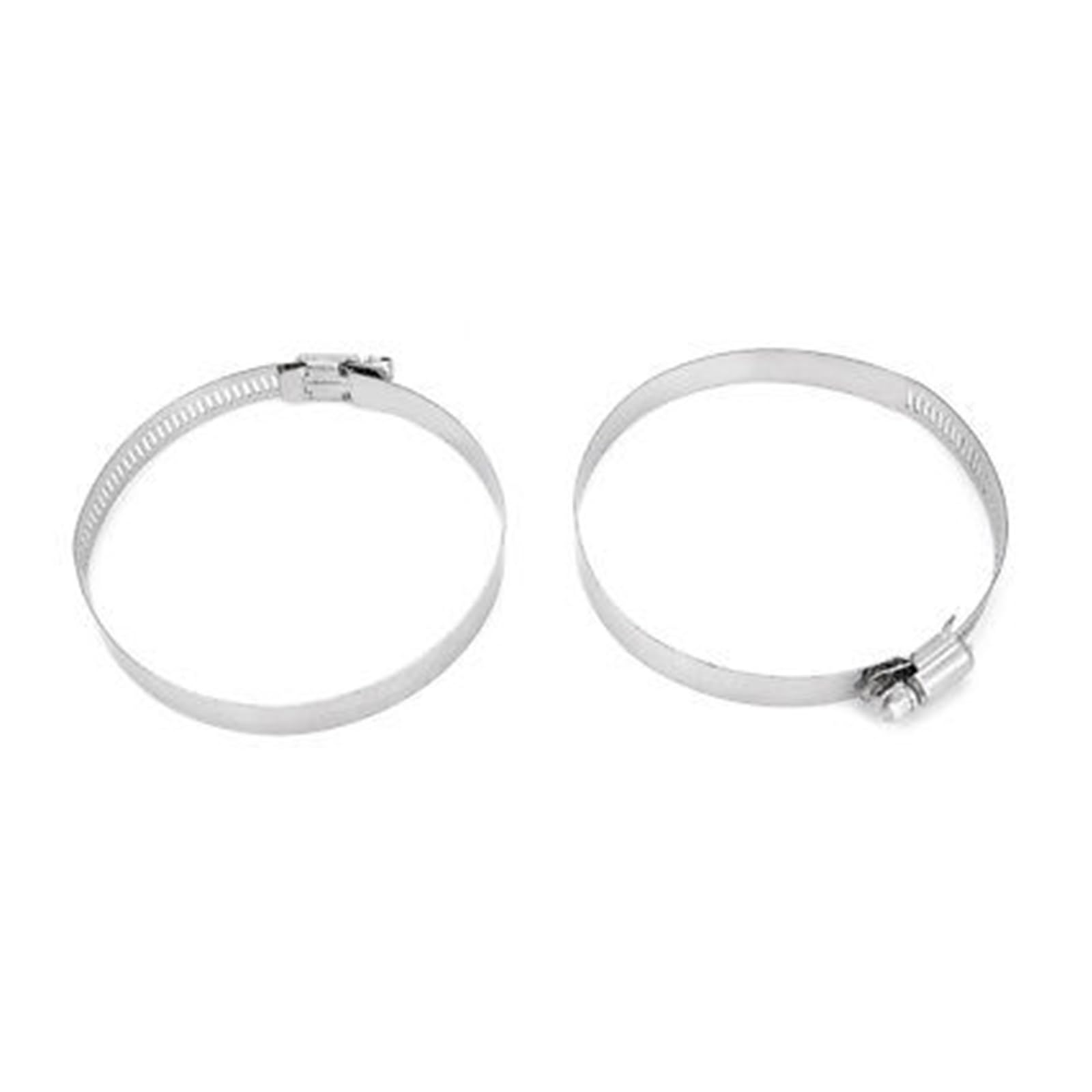 Schlauchschellen-Set, 78–101 mm Spannbereich 201 Edelstahl Schneckengetriebe Schlauchschellen 10 Stück
