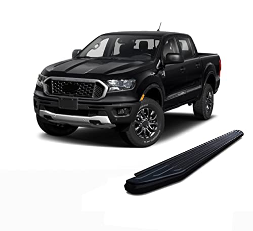 Estribos Black Horse Peerless Running Boards Negro miniatura 3