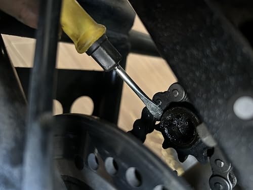 Image of QYMOTO Genuine KT196 Drive Sprocket 420 Chain 10 Tooth for Coleman KT196 Go Kart Heavy Duty Thickness