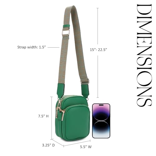 Image of Mali+Lili, Josie Triple Zip Crossbody Bag