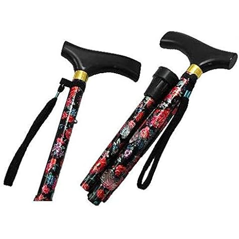 Amazing Health Floral Adjustable Walking Stick Cover