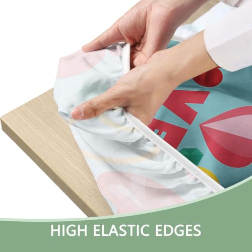 Nappe de table de jardin avec élastique pour table rectangulaire propre en camping - 7