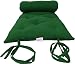 Brand New Hunter Green Traditional Japanese Floor Futon Mattresses, Foldable Cushion Mats, Yoga, Meditaion.