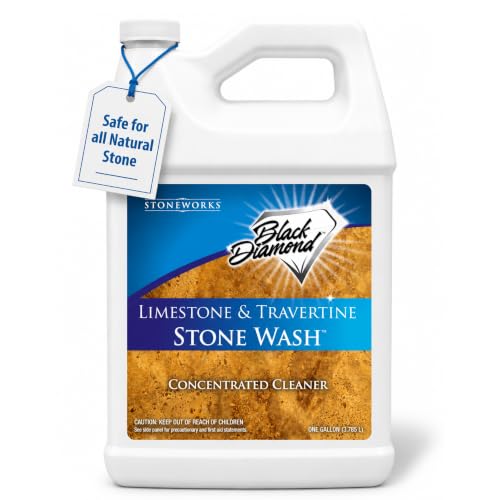 Black Diamond Stoneworks Limestone & Travertine Stone Wash C...