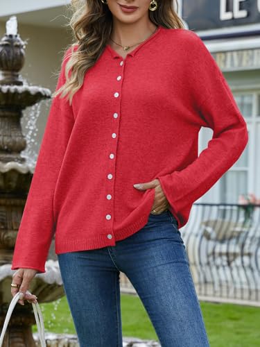 Image of UNCLECAT Womens Button Up Cardigan Sweaters