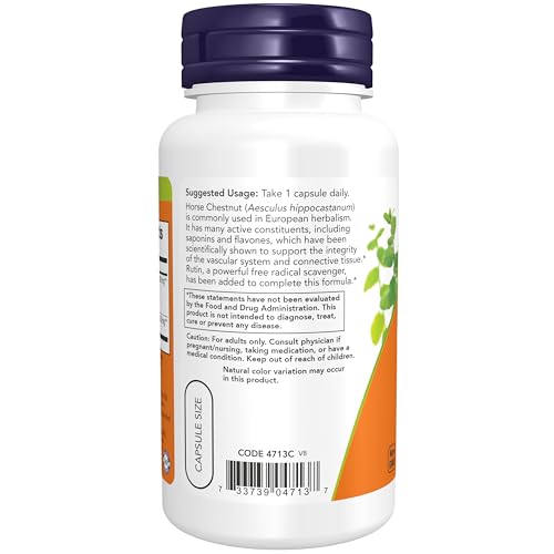 NOW Supplements Horse Chestnut with Rutin
