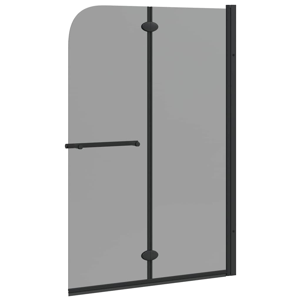 Box Doccia 120x140 Pieghevole in Vetro di Sicurezza e Alluminio per Bagno Paraspruzzi