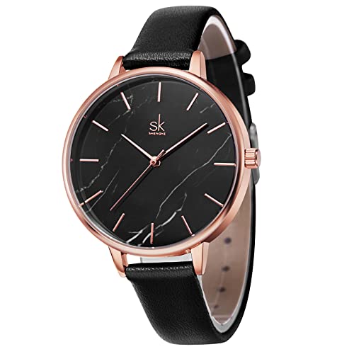 SHENGKE }[uEHb` NH[c ^ ~j}Xg fB[X NGCeBu fB[X rv h fB[X rv, K0137L01, LeatherBand-Black