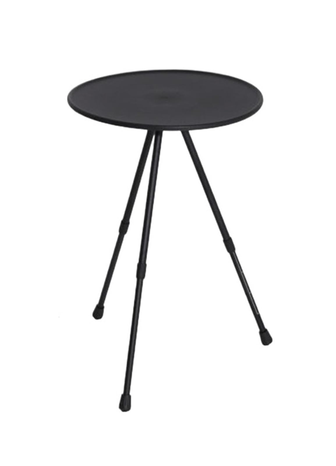Table pliante ronde portable en aluminium télescopique pour camping