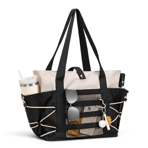 BOSTANTEN Travel Tote Bag for Women Foldable Gym Bag 15.6 Inch Laptop Backpack