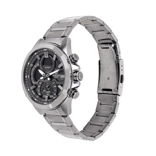 Casio Edifice ECB-30DC-1BDF Gray Analog-Digital Dial Gray Resin Strap Men's Watch Smartphone Link World Time ED605 - Image 7