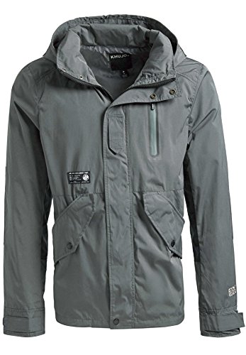 khujo Herren Jacke Scuti Grey Größe XL
