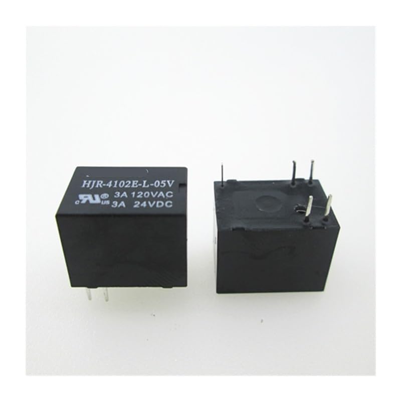 HJR-4102E 5V relais de puissance miniature 3A 5VDC CC5V pour automatisme et domotique