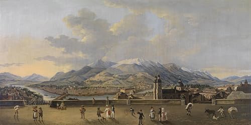Moderne Art Murale Impression Innsbruck 60x90cm pour habiller un mur vide