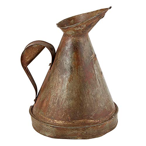 47thmain Iron Pitcher Planter
