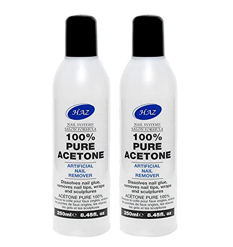 HAZ 100 % acétone pure dépose facile faux ongles maison Lot 2