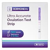 Ultra Accurate LH Ovulation Test Strips – Predict Fertile Window with LH Level Tracking, Easy Home Use, 15 Tests