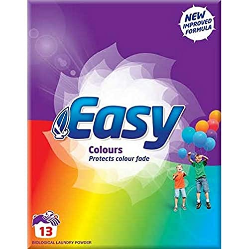 EASY Colours Biological Laundry Powder 884g, White