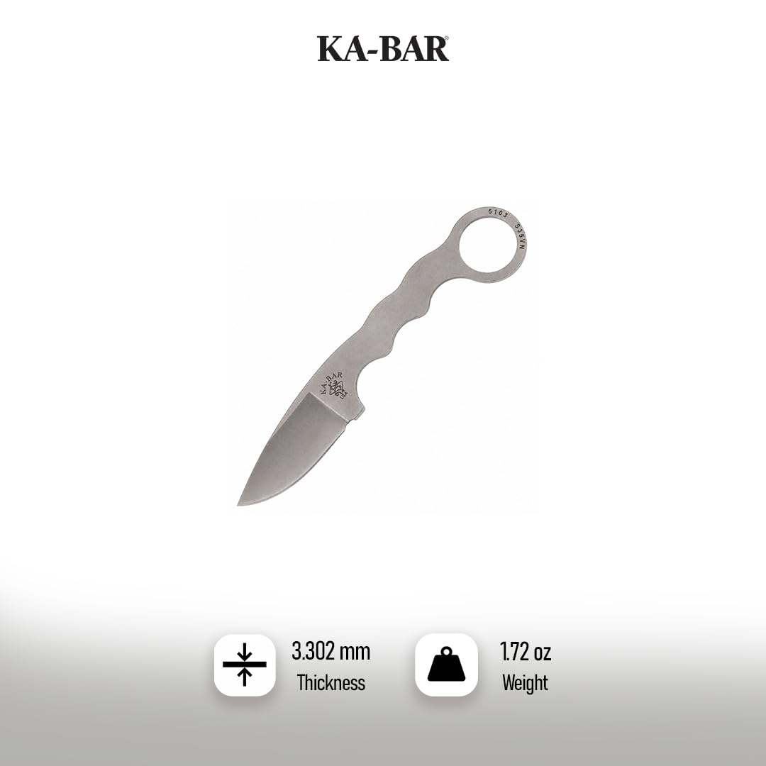 Amazon.com : Ka-Bar 5103 Snody Snake Charmer Fixed Blade Knife